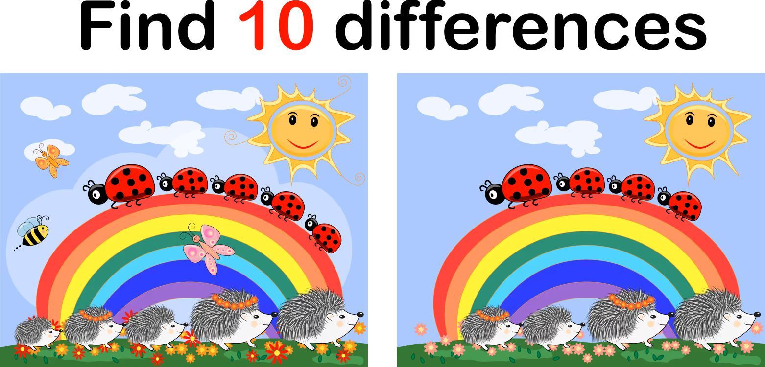 İki Resim Arasındaki 8 Farkı Bul