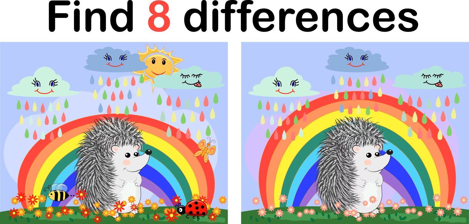 İki Resim Arasındaki 8 Farkı Bul