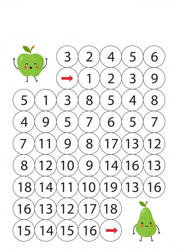 Rakamlı Labirent Bulmaca