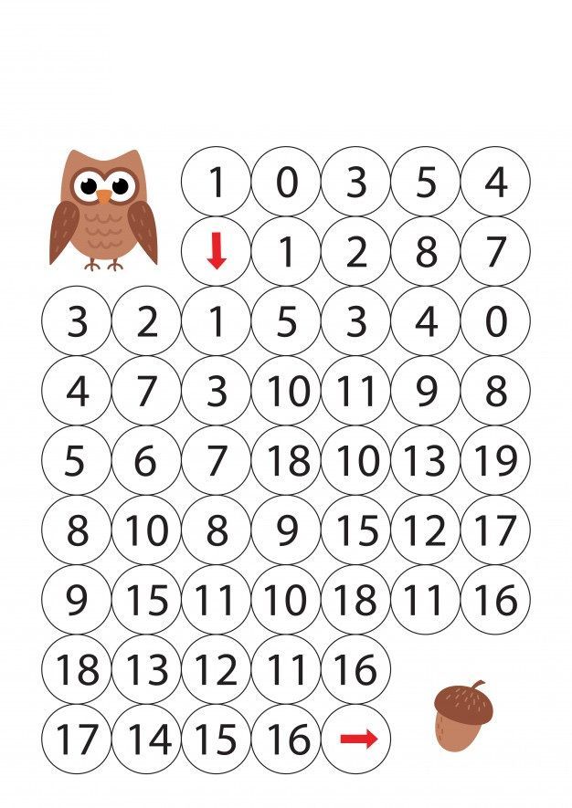 Rakamlı Labirent Bulmaca