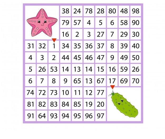 Rakamlı Labirent Bulmaca