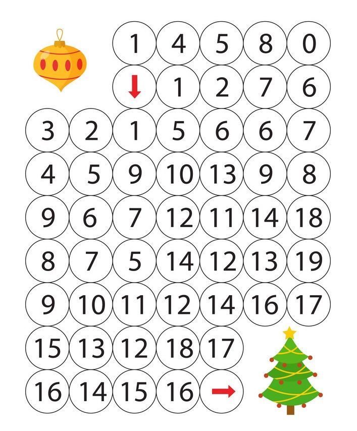 Rakamlı Labirent Bulmaca