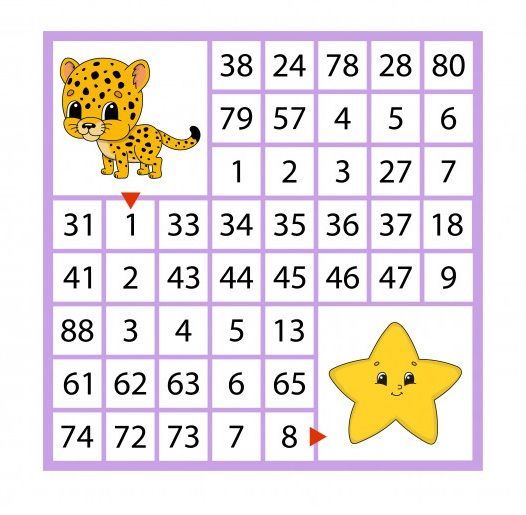 Rakamlı Labirent Bulmaca