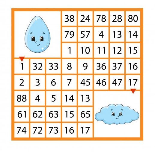 Rakamlı Labirent Bulmaca