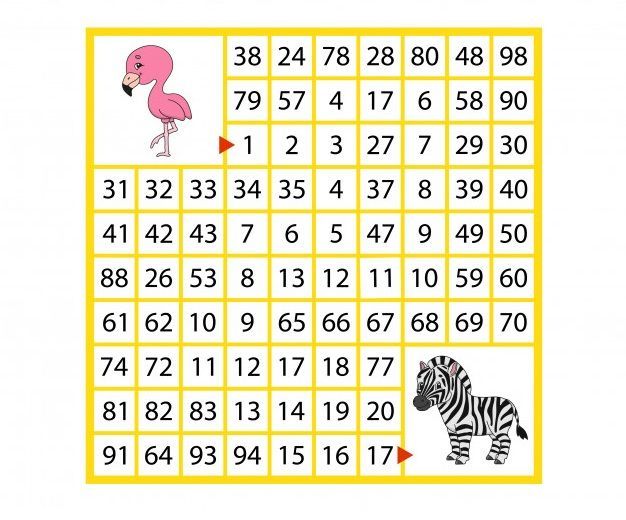 Rakamlı Labirent Bulmaca