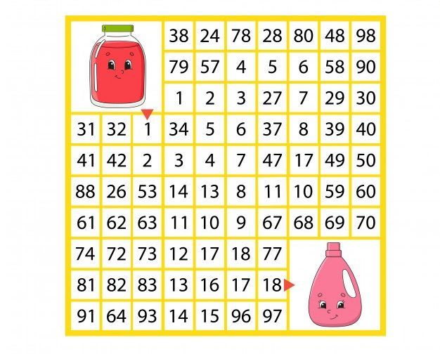 Rakamlı Labirent Bulmaca