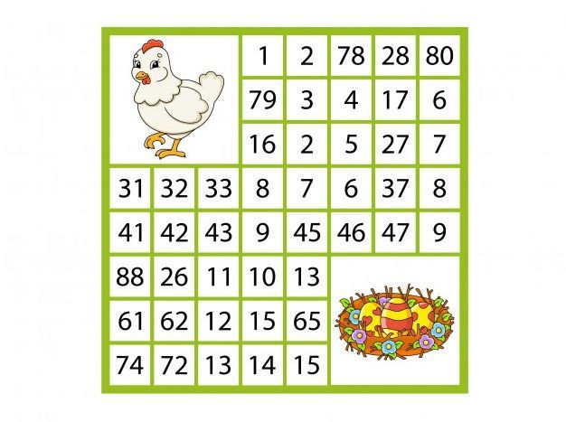 Rakamlı Labirent Bulmaca