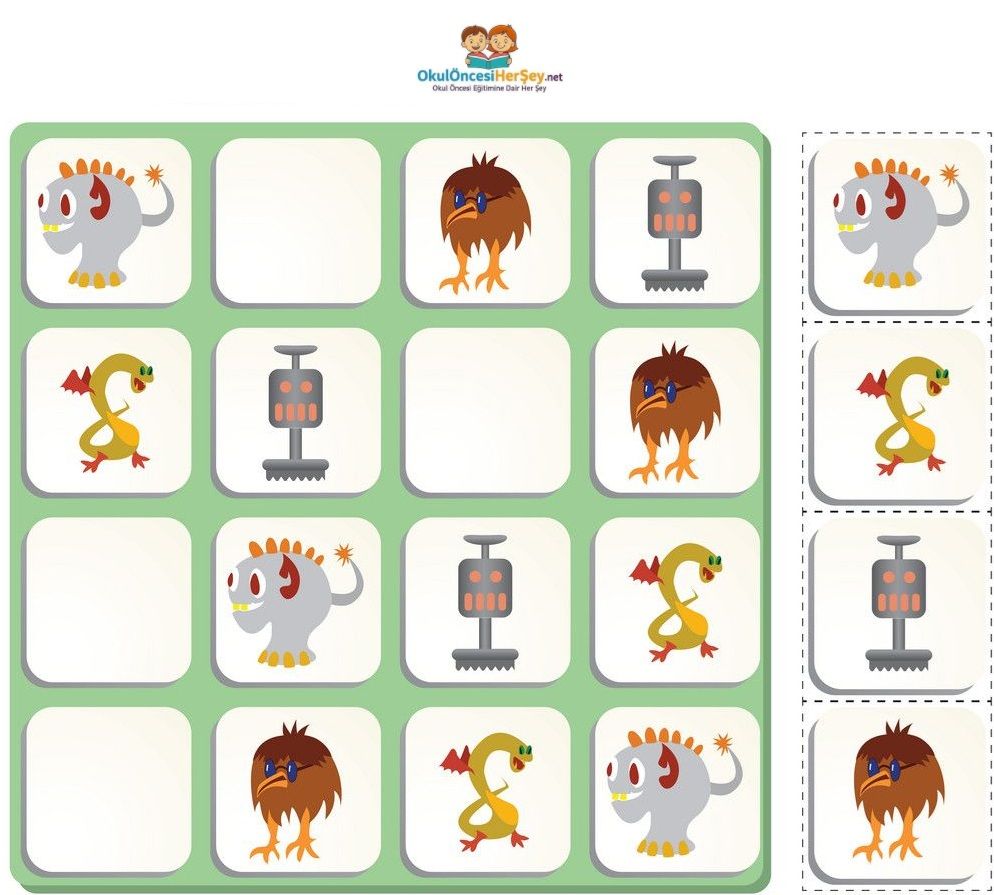 Resimli Sudoku Bulmaca