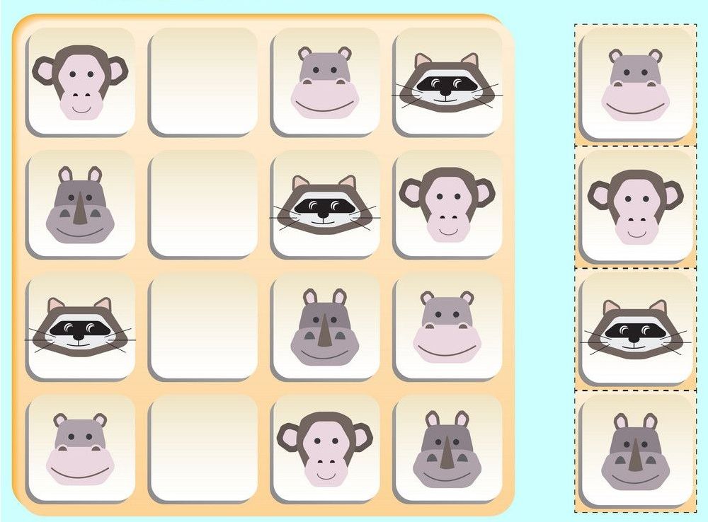 Resimli Sudoku Bulmaca