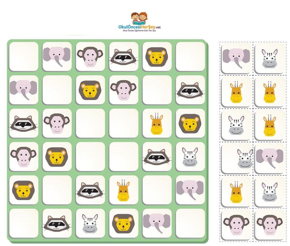 Resimli Sudoku Bulmaca