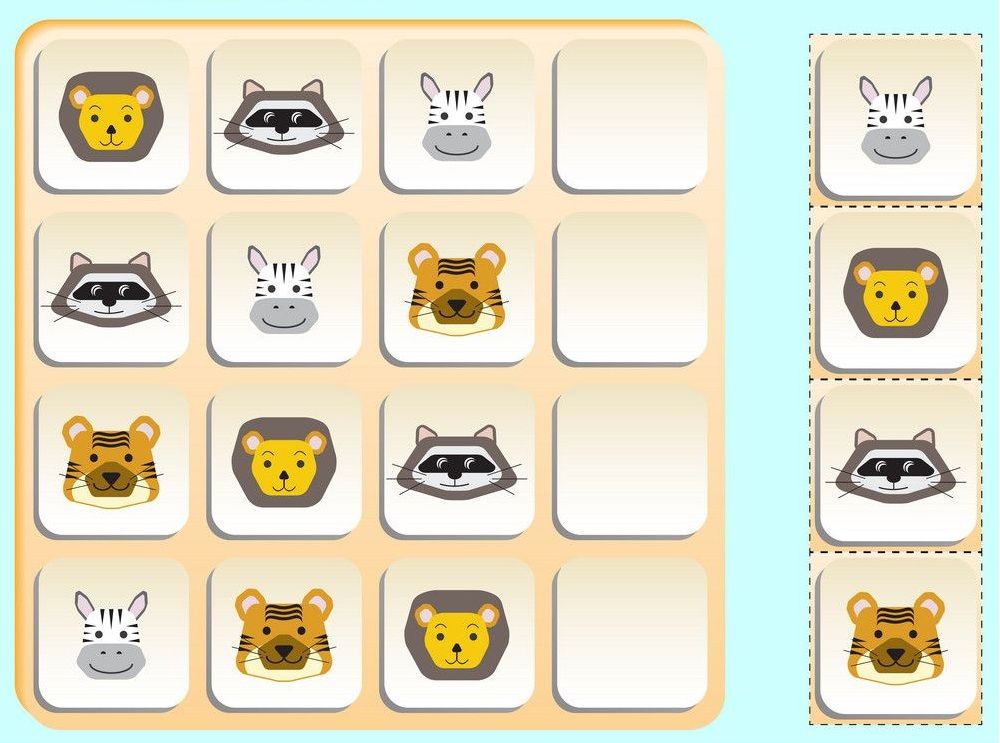 Resimli Sudoku Bulmaca