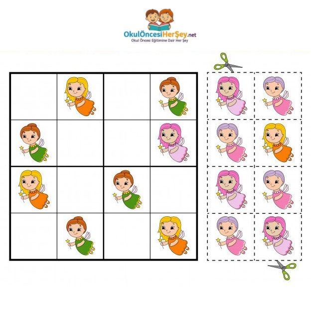 Resimli Sudoku Bulmaca