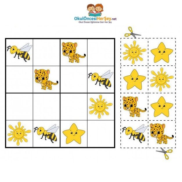 Resimli Sudoku Bulmaca