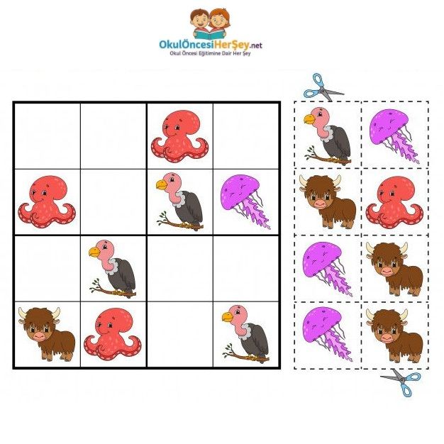 Resimli Sudoku Bulmaca