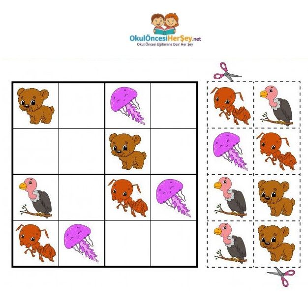 Resimli Sudoku Bulmaca