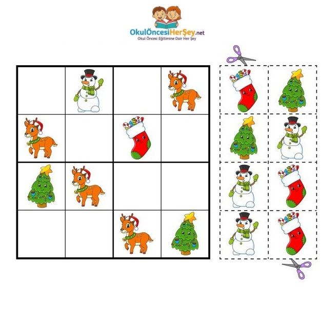 Resimli Sudoku Bulmaca