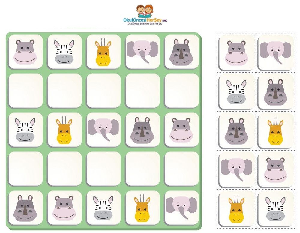 Resimli Sudoku Bulmaca